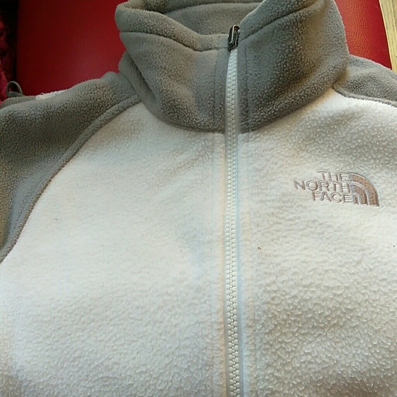 The North Face Other - North face jacket white and grey
